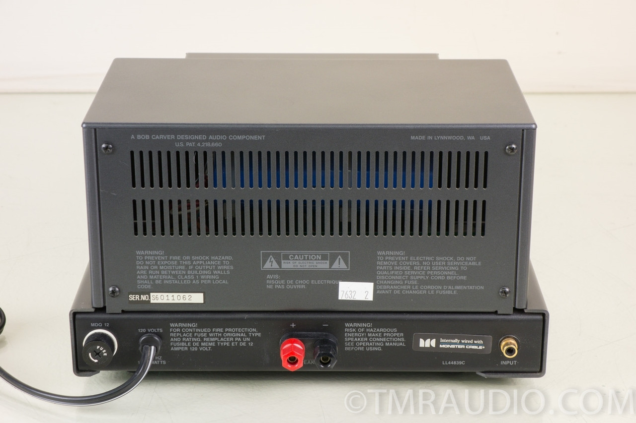 Carver Model Silver Seven T 7t Monoblock Ampflifier 575w Set The Music Room