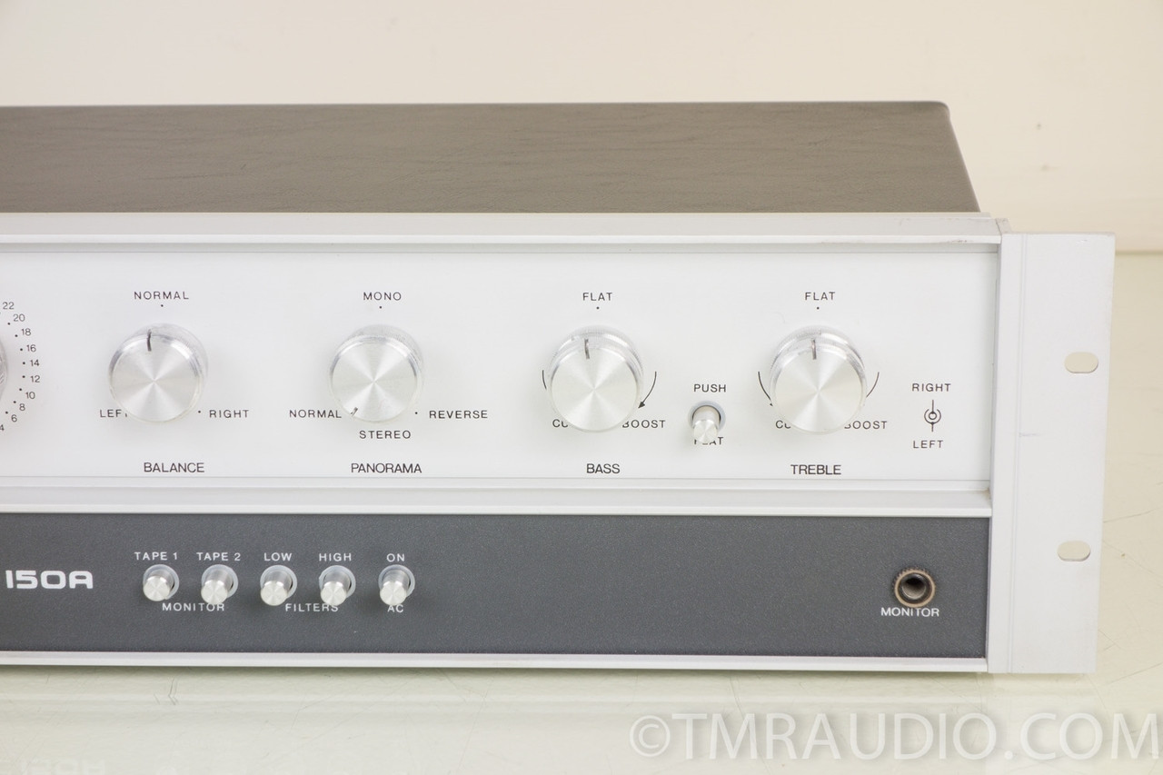 Crown IC150a Vintage Stereo Preamplifier / Preamp; IC150a The Music Room