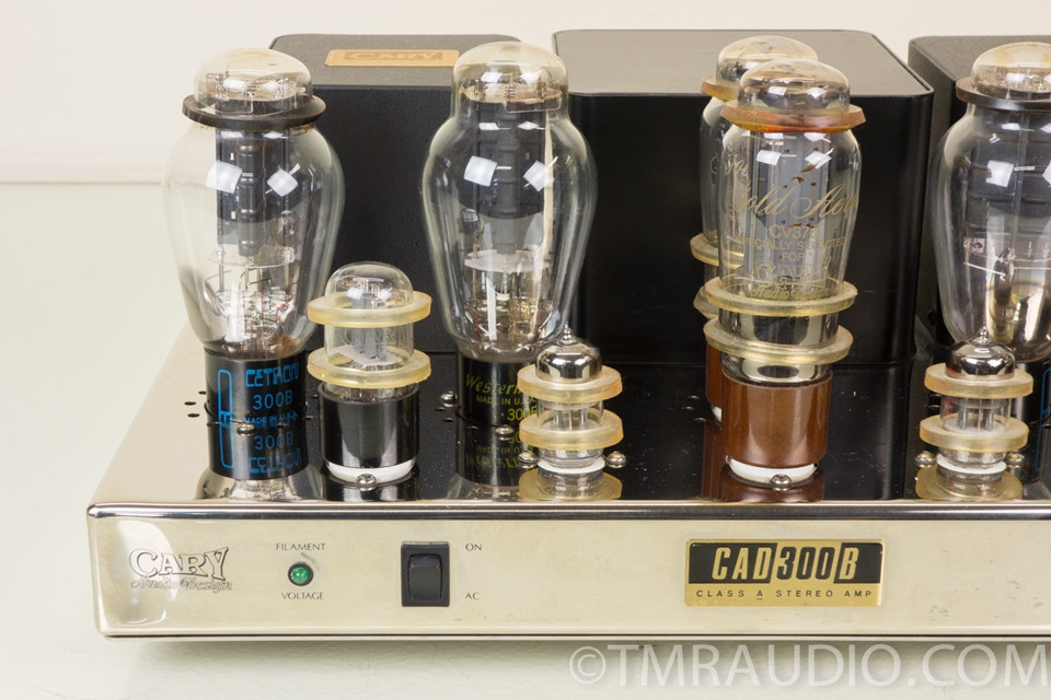 Cary CAD300b Class A Stereo Power Tube Amplifier The Music Room