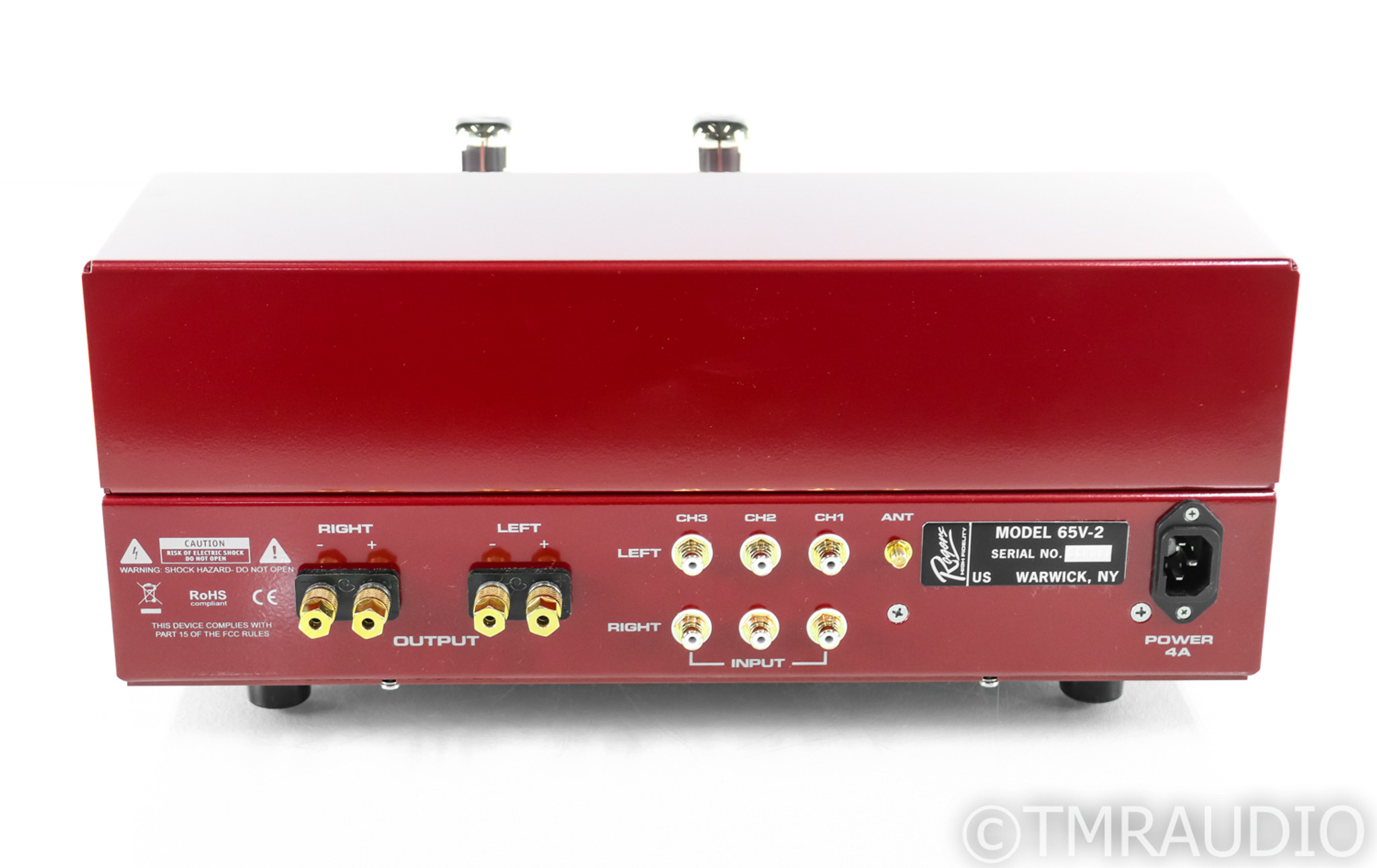 Rogers High Fidelity 65V2 Stereo Integrated Tube Amplifier; 65V2 The