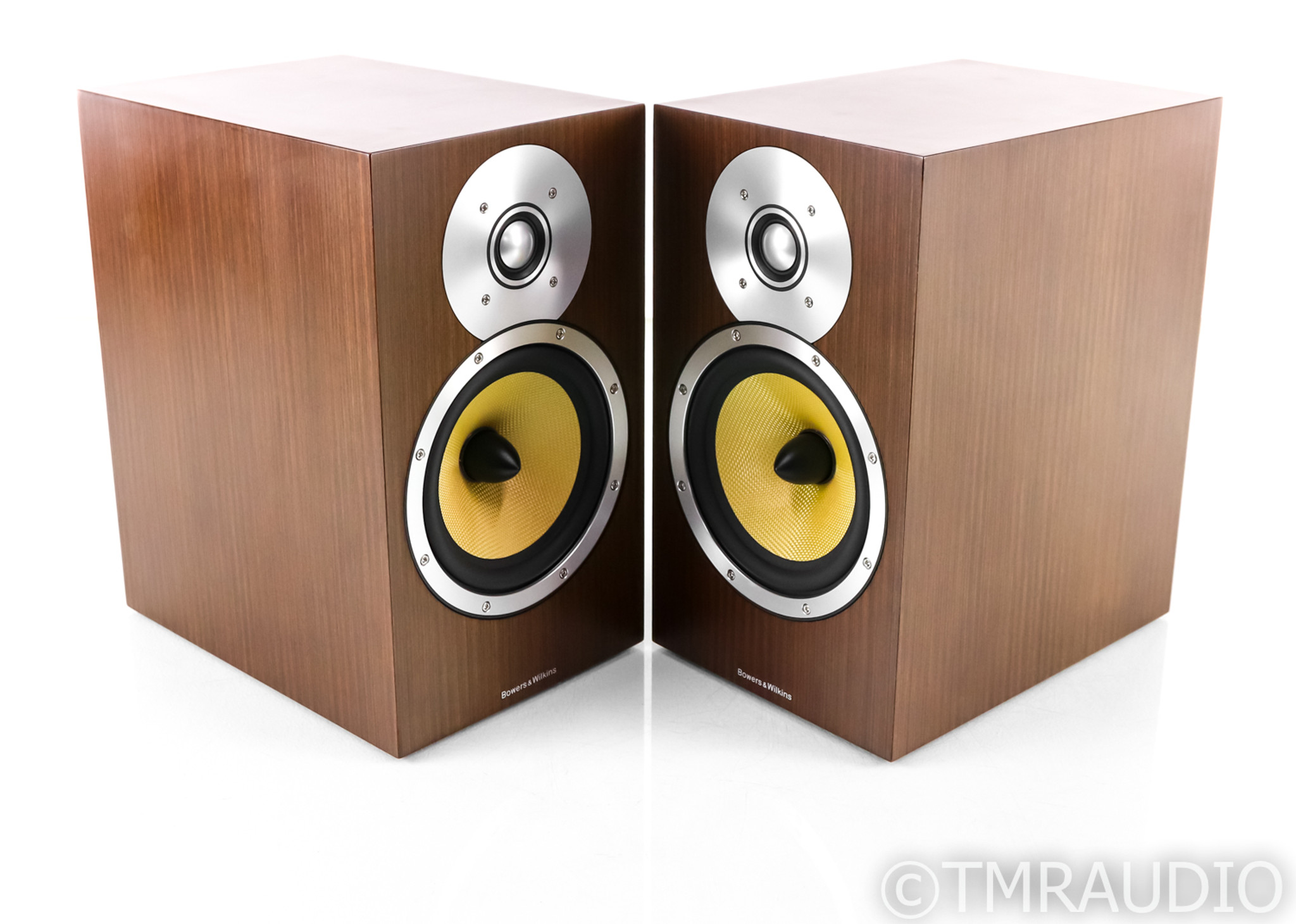 B&W CM5 Bookshelf Speakers; CM-5; Wenge Pair