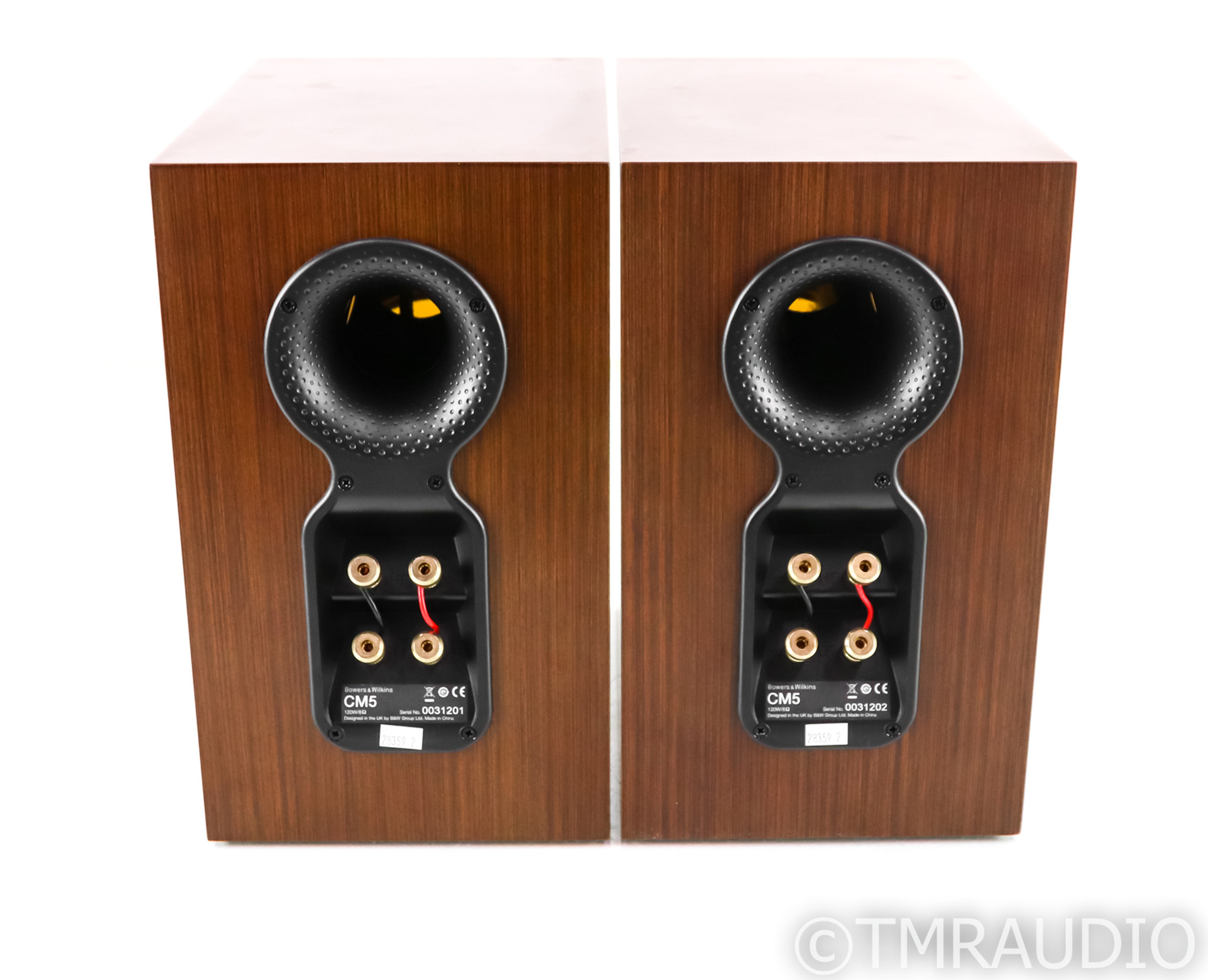 B&W CM5 Bookshelf Speakers; CM-5; Wenge Pair - The Music Room