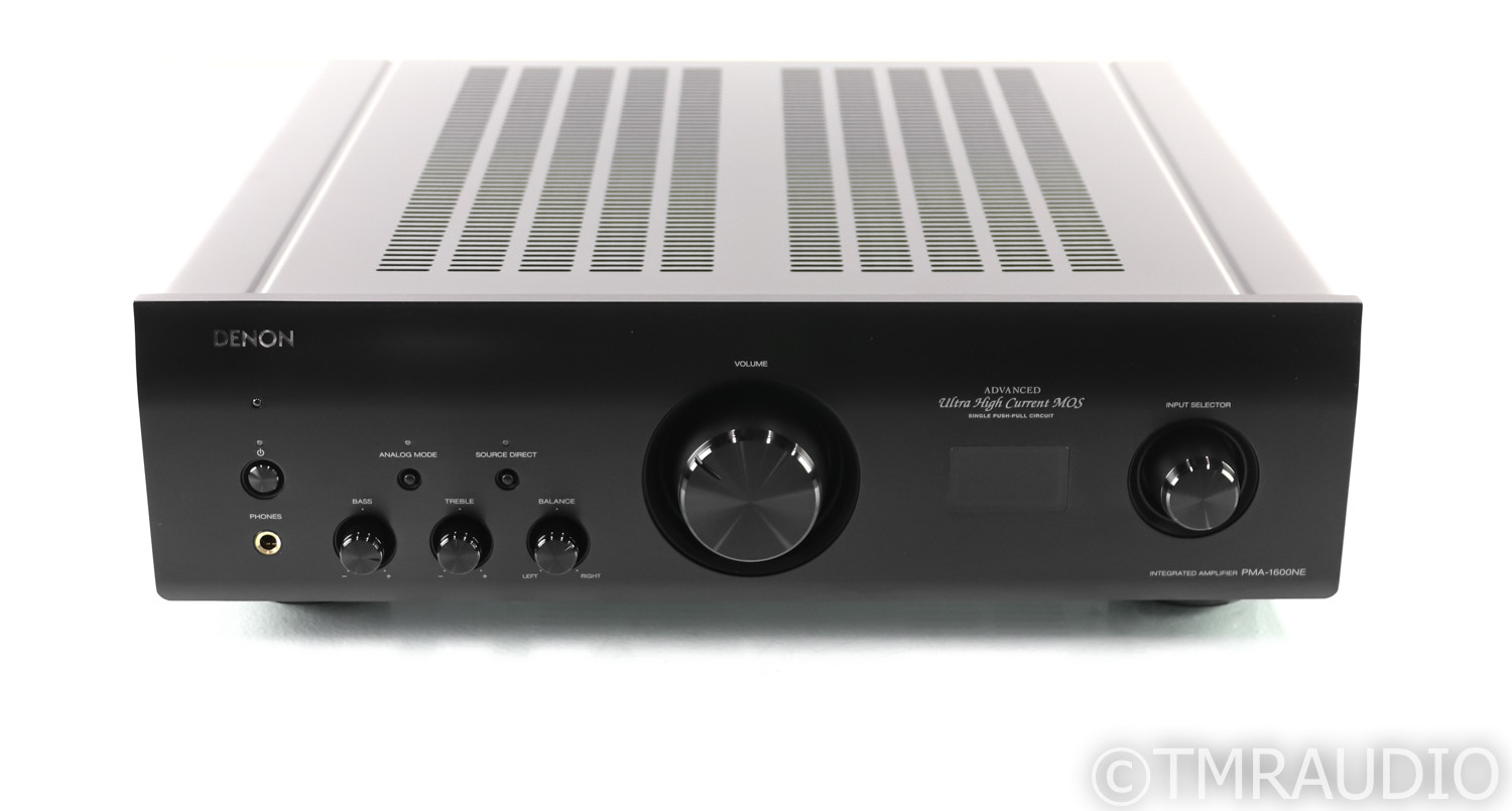 Denon PMA-1600NE Stereo Integrated Amplifier; PMA1600NE; Black 