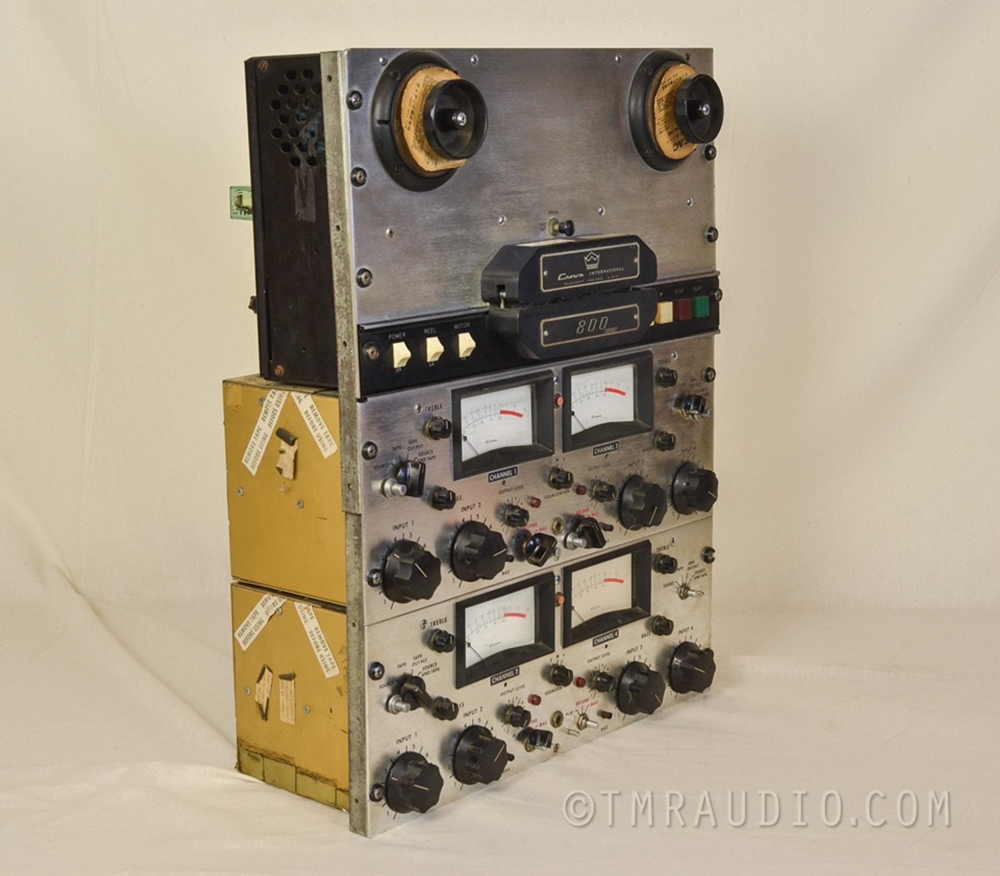 Crown 800 Series Vintage Reel to Reel Tape Recorder AS-IS - The Music Room