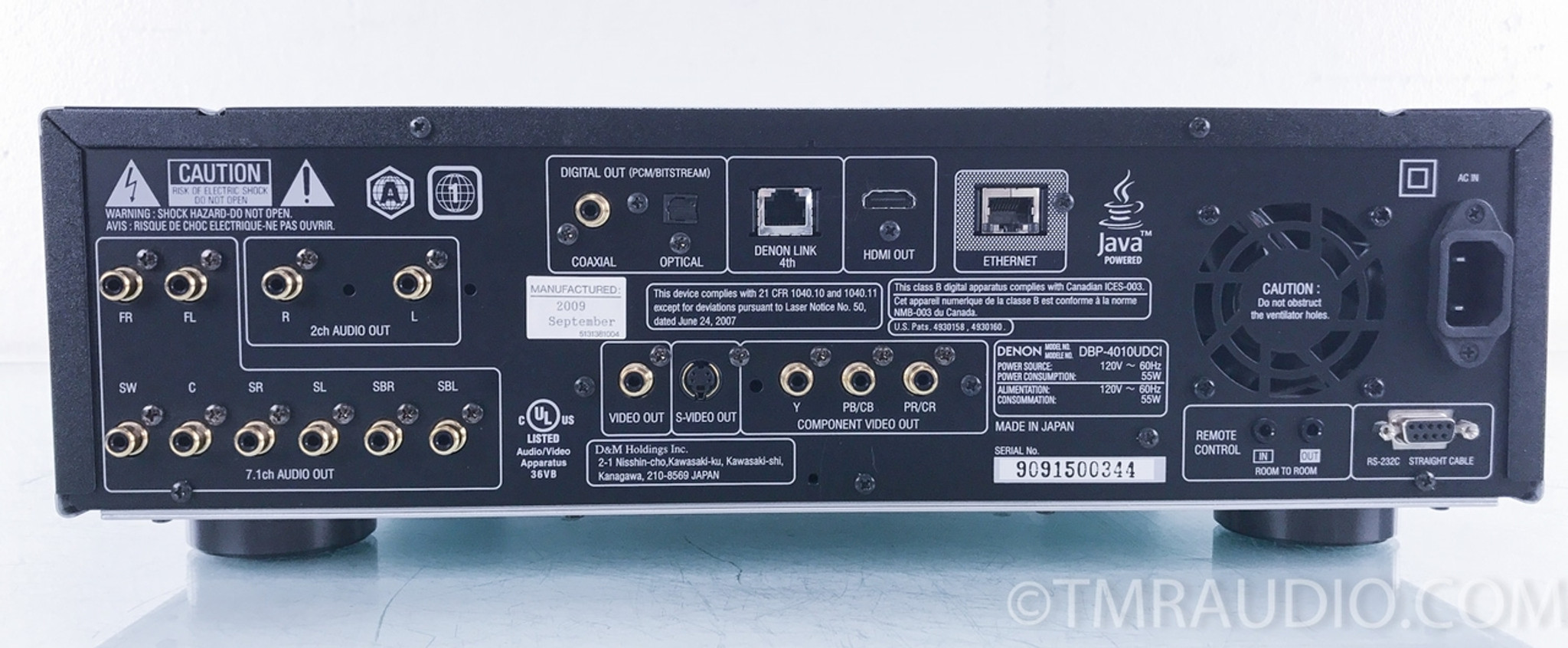 Denon デノン　DBP-4010UD DENON DBP-4010UD Universal Player Blu-ray/DVD/SACD/CD Disc