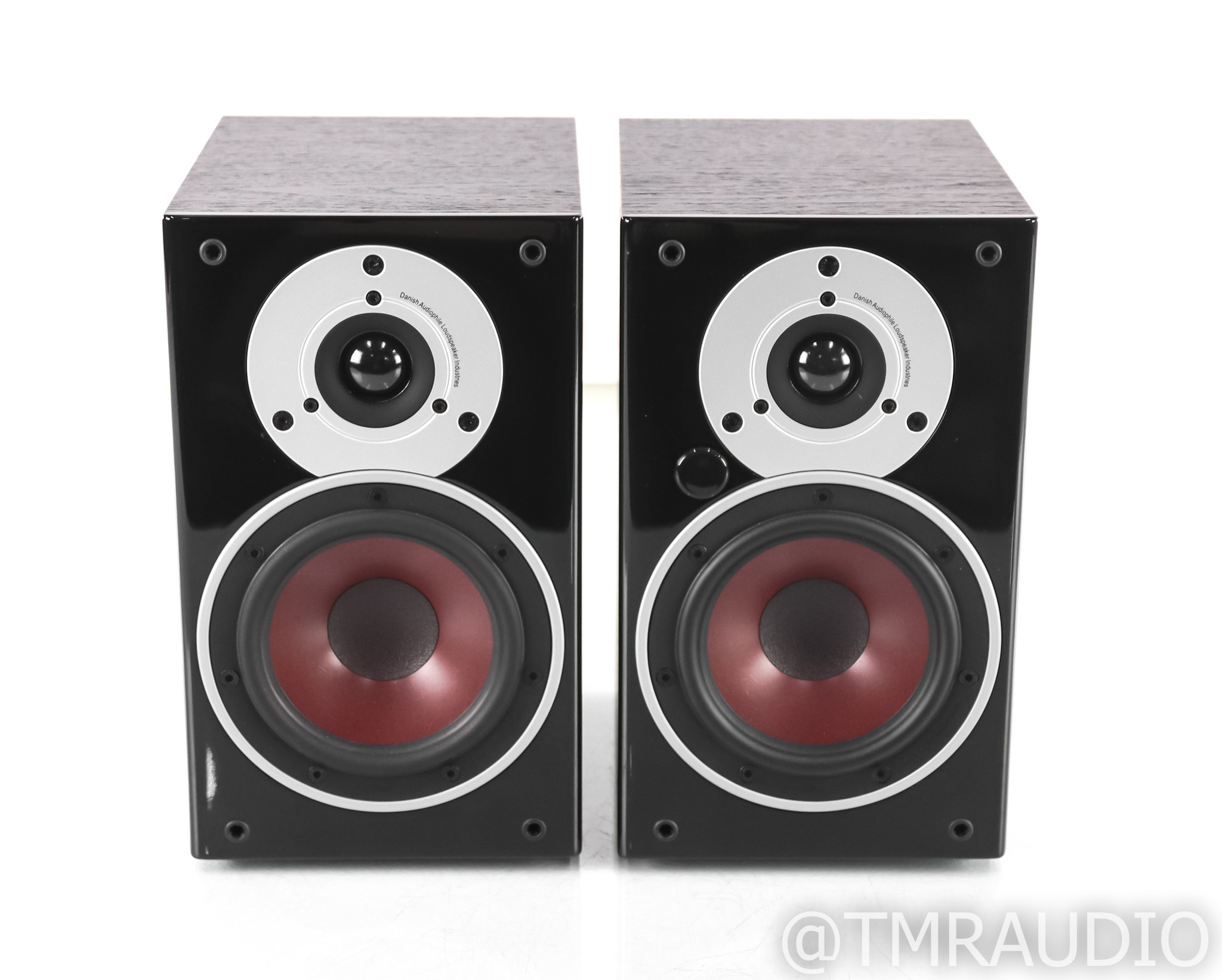 Dali Zensor 1 AX Powered Bookshelf Speakers; Black Ash Pair; 1AX