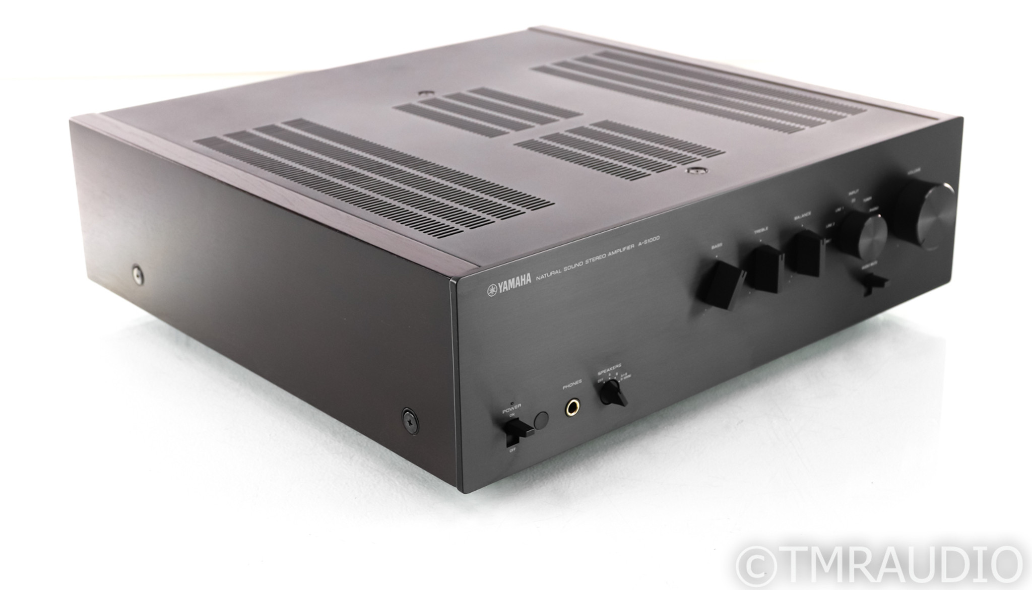 Yamaha A-S1000 Stereo Integrated Amplifier; Black; MM / MC Phono; Remote