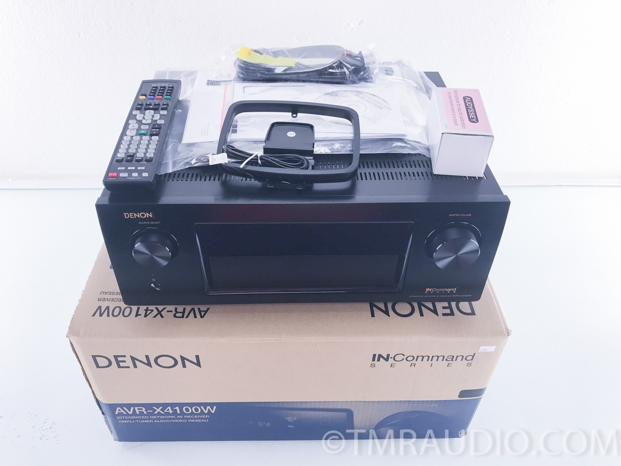 DENON AVR-X4100W AVレシーバー Denon AVR-X4100W Receiver 220/240 Volts