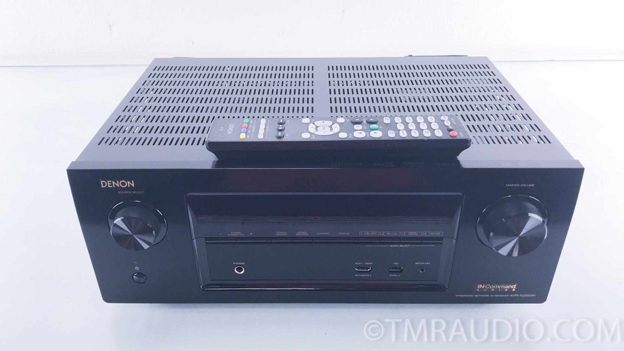 Denon AVR-X2200W 7.2 Channel Receiver; 4K Ultra HD