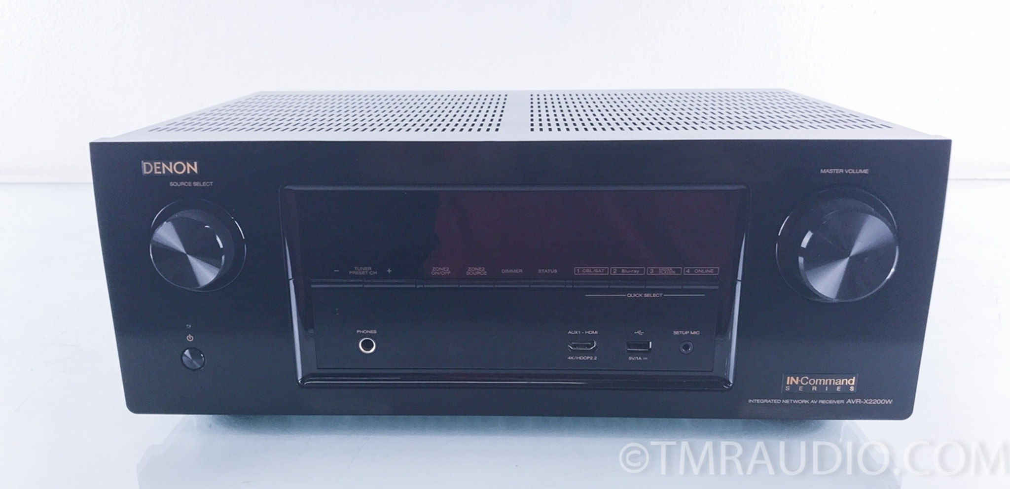 Denon AVRX2200W 7.2 Channel Receiver; 4K Ultra HD The Music Room