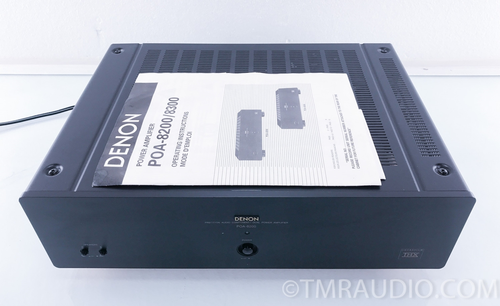 denon poa 5000 manual