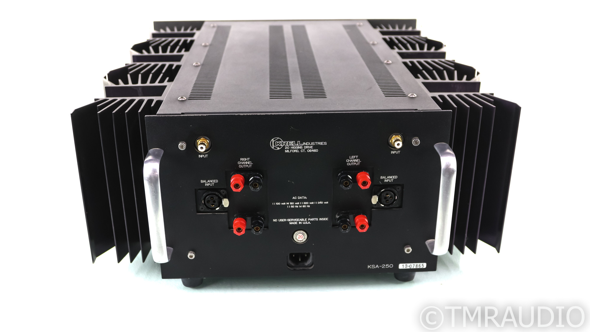 Krell KSA250 Stereo Power Amplifier; KSA250 The Music Room