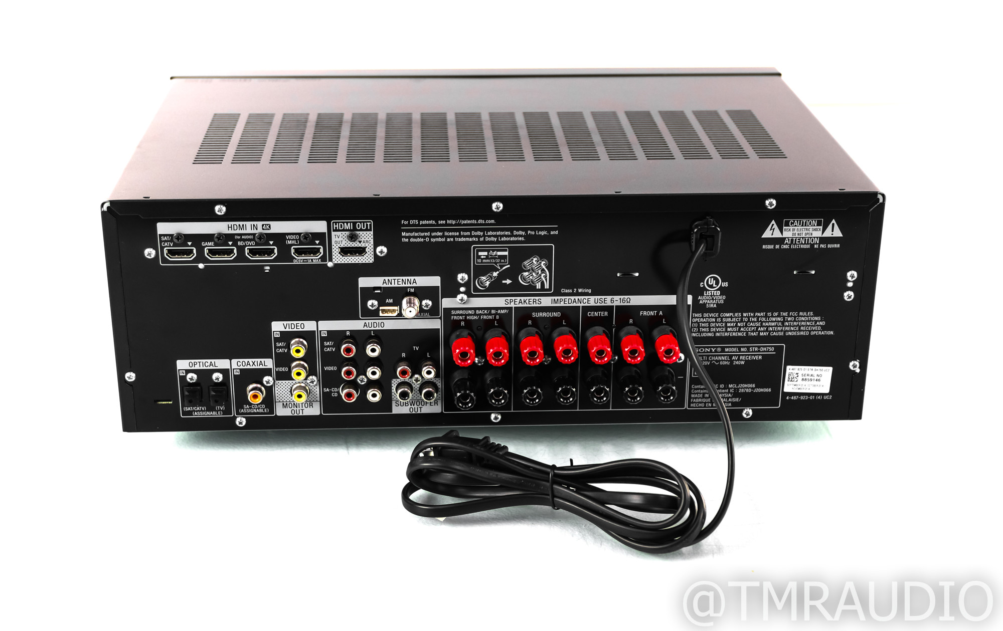 Sony STR-DH750 7.2 Channel Home Theater Receiver