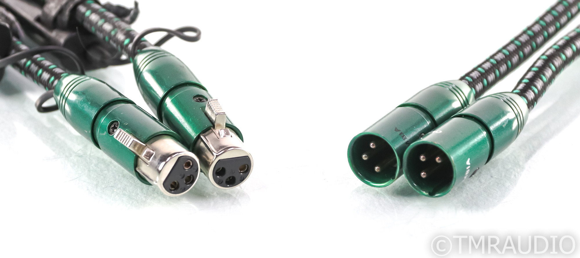 audioquest DBS 72V XLRケーブル 約1m　２本ペア訳あり品 AudioQuest Columbia XLR Cables