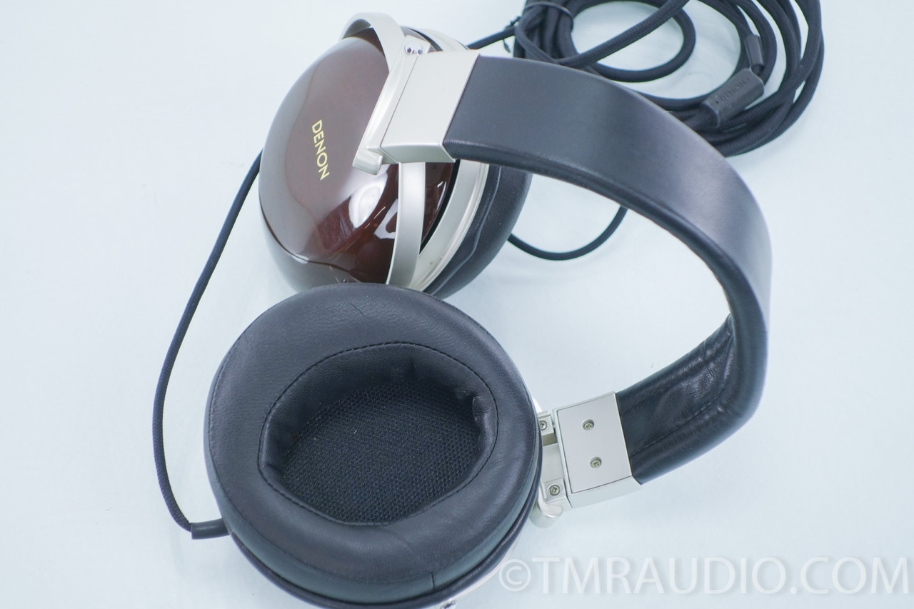 DENON AH-D7000 美品 DENON AH-D7000 Overhead Dynamic Type Luxury Headphones Brown