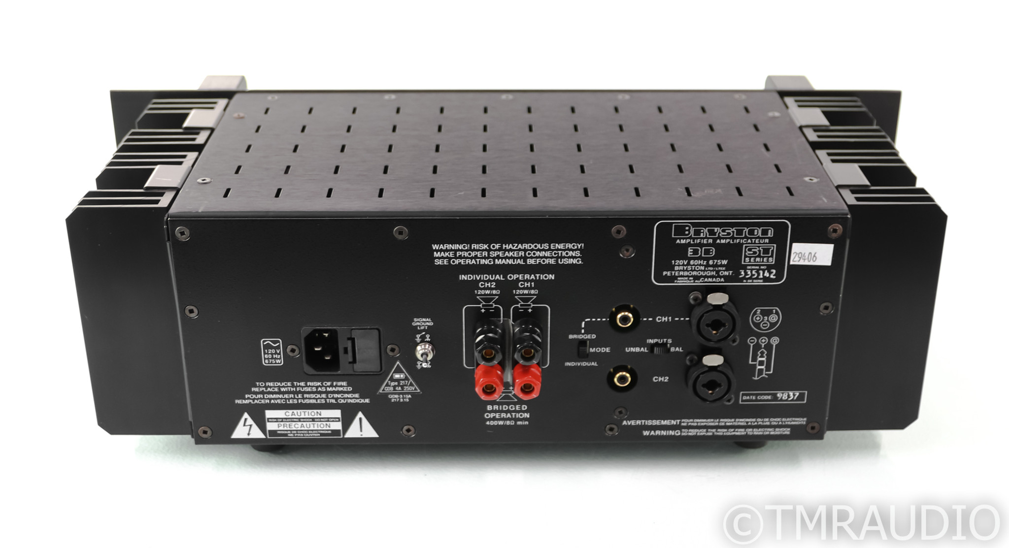 3B BRYSTON ブライストン ステレオパワーアンプ - aupci.org