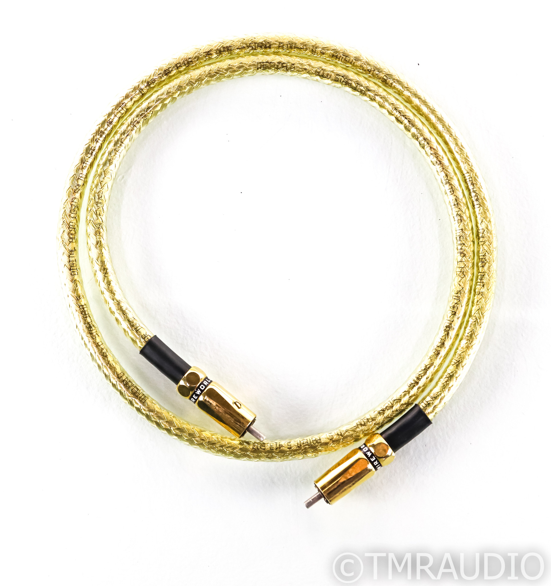 Wireworld Gold Starlight 5 RCA Digital Coaxial Cable; Single 1m Interconnect