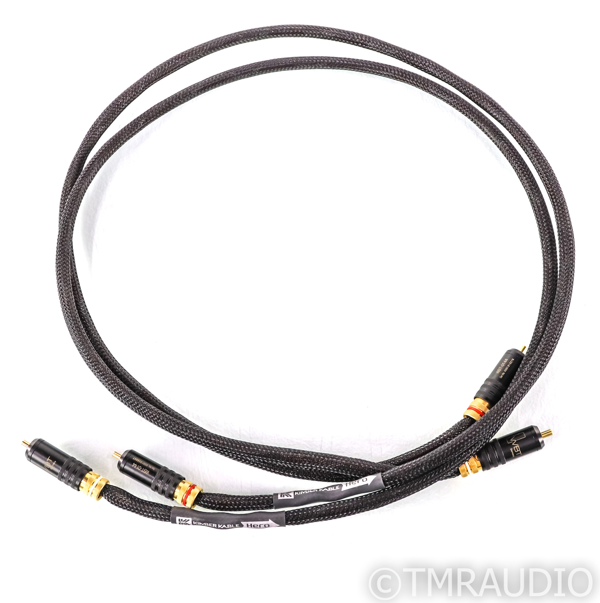 Kimber Kable Hero RCA Cables; 1m Pair Interconnects (SOLD5) - The