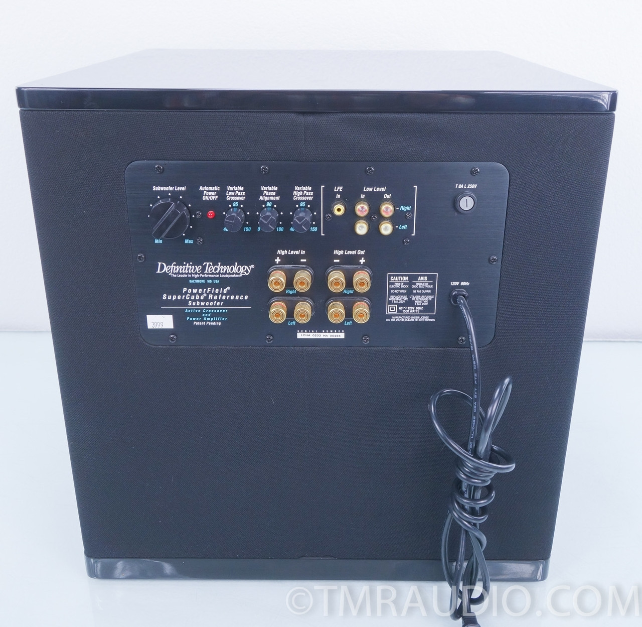 definitive technology reference subwoofer