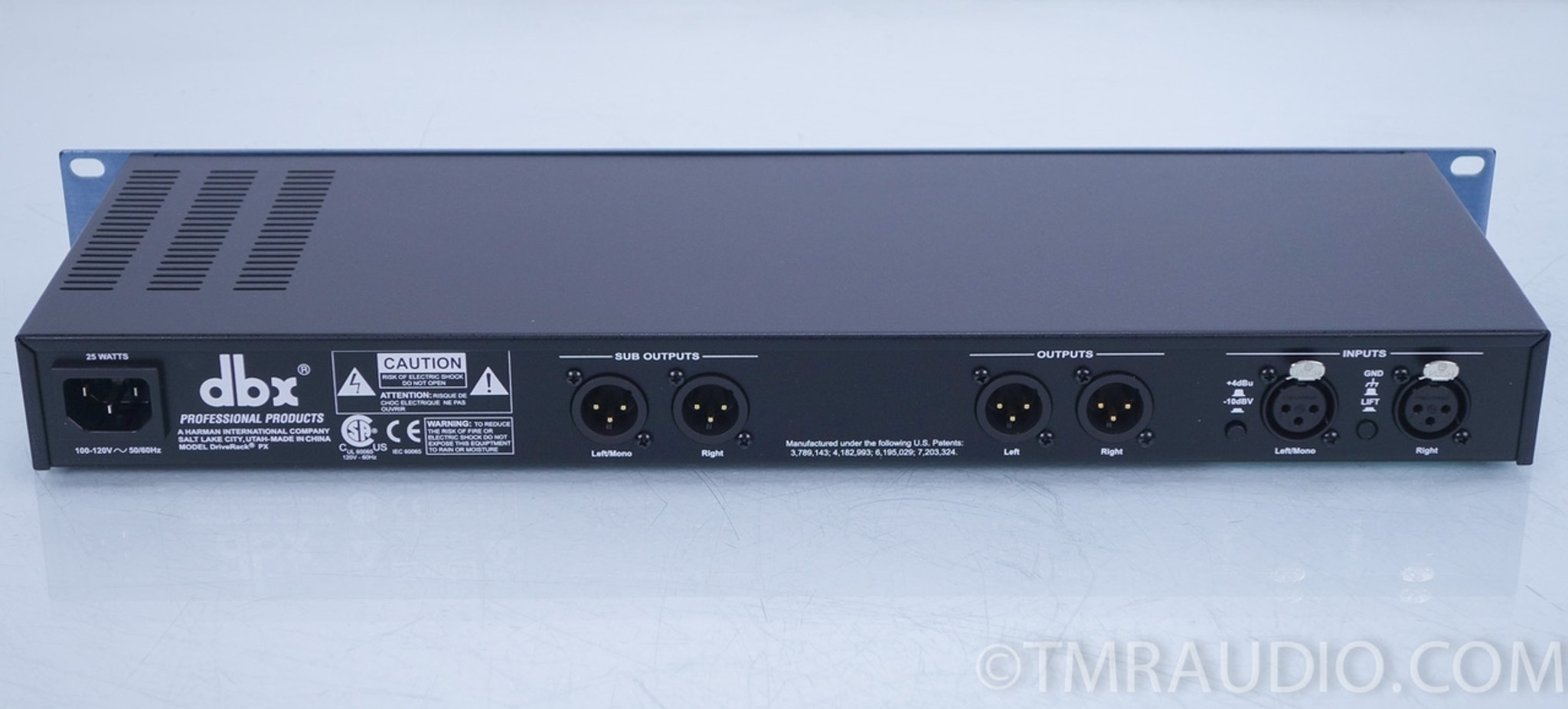 dbx DriveRack PX Powered Speaker Optimizer in Factory Box The Music Room