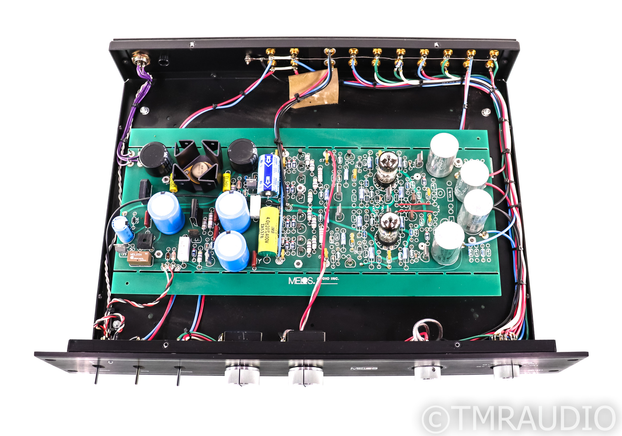 Melos MA-111 Vintage Stereo Tube Hybrid Preamplifier; MA111; MM Phono