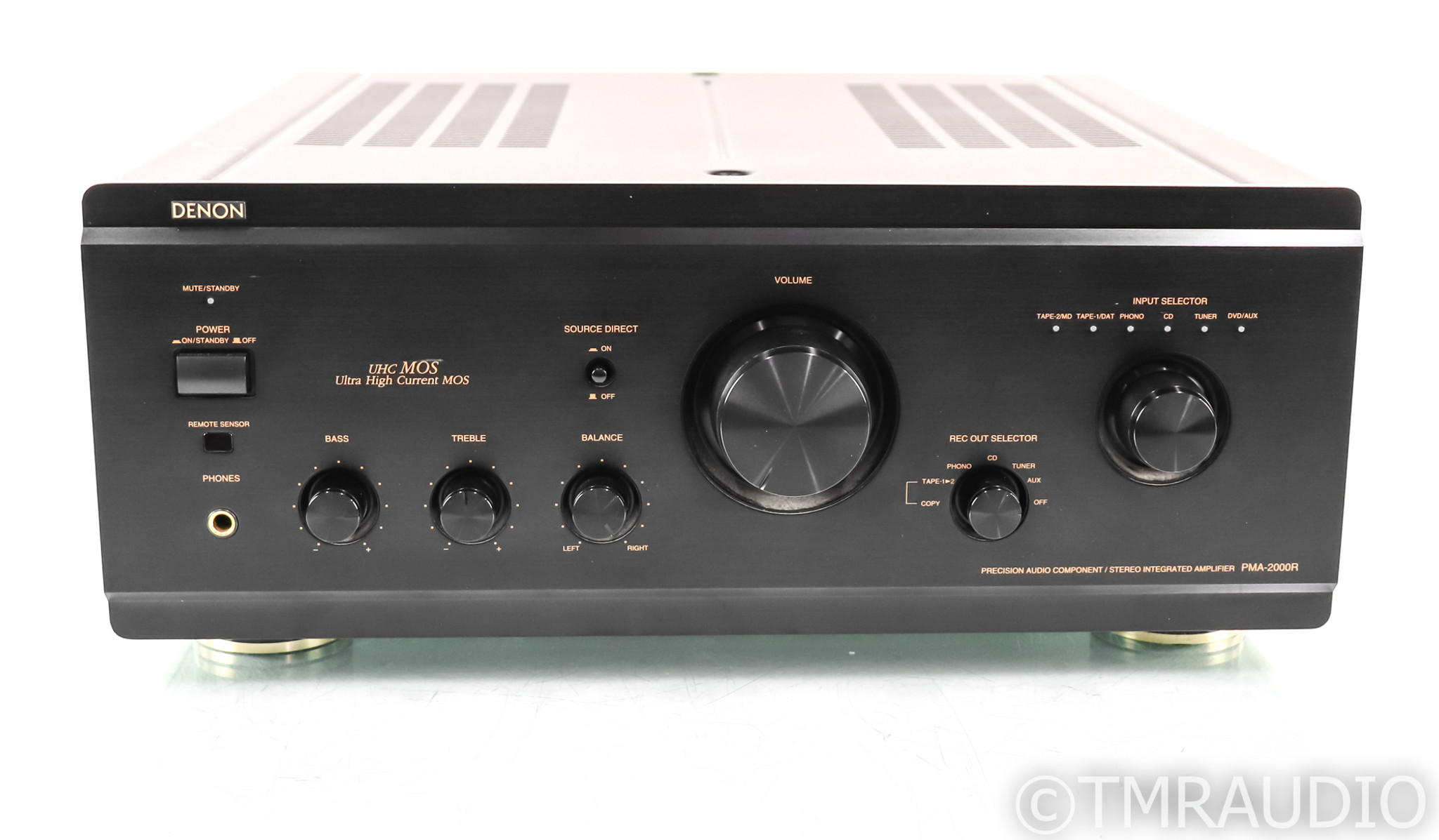 Denon PMA-2000R Stereo Integrated Amplifier; PMA2000R; MM /MC Phono; Remote  - The Music Room