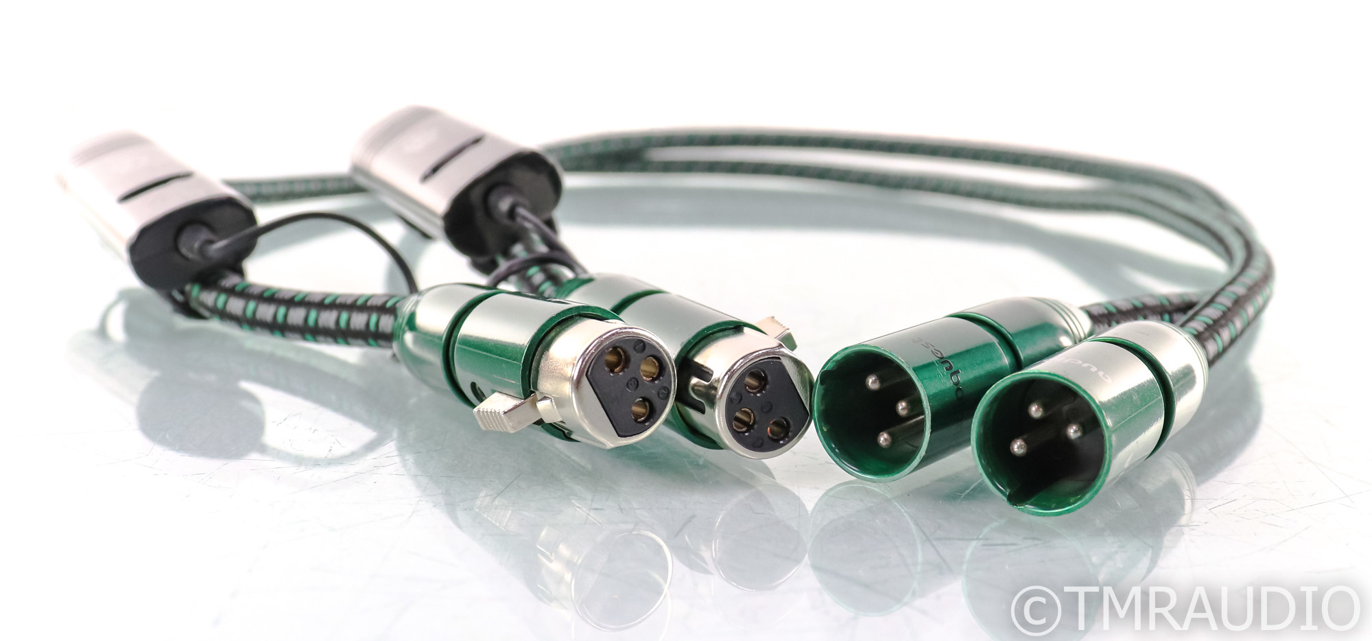 AudioQuest Columbia XLR Cables; 1m Pair Balanced Interconnects