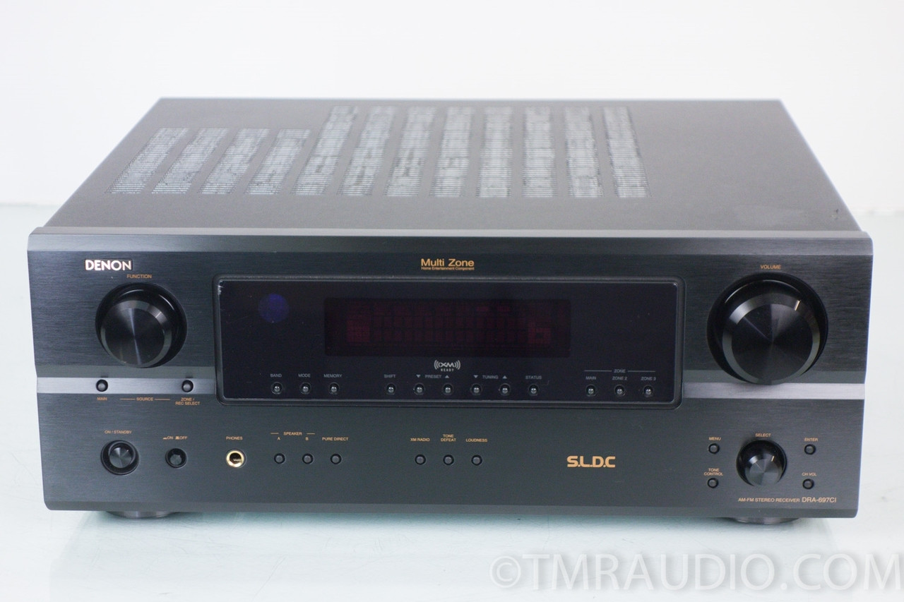 Denon DRA-697ci XM-Ready Stereo Receiver w/ Phono Input