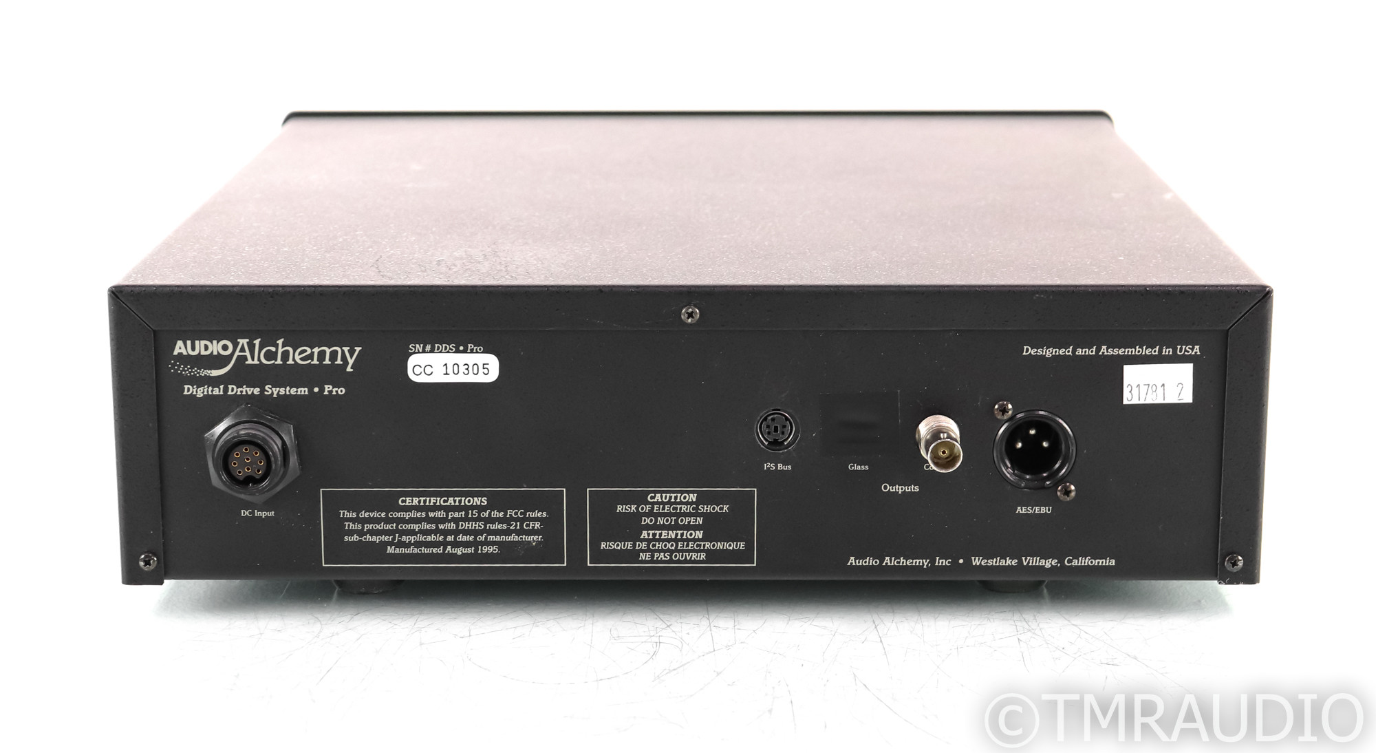 Audio Alchemy Direct Drive System CD Transport; DDS; PSU DDS