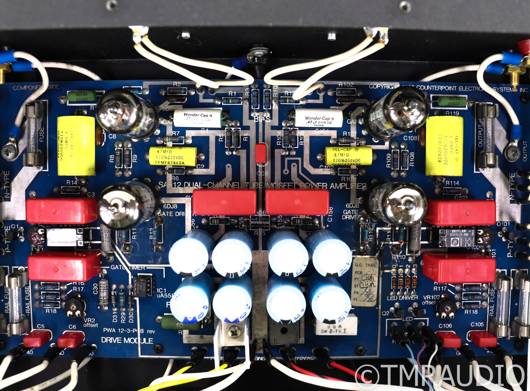 Counterpoint SA-12 Vintage Tube Hybrid Stereo Power Amplifier