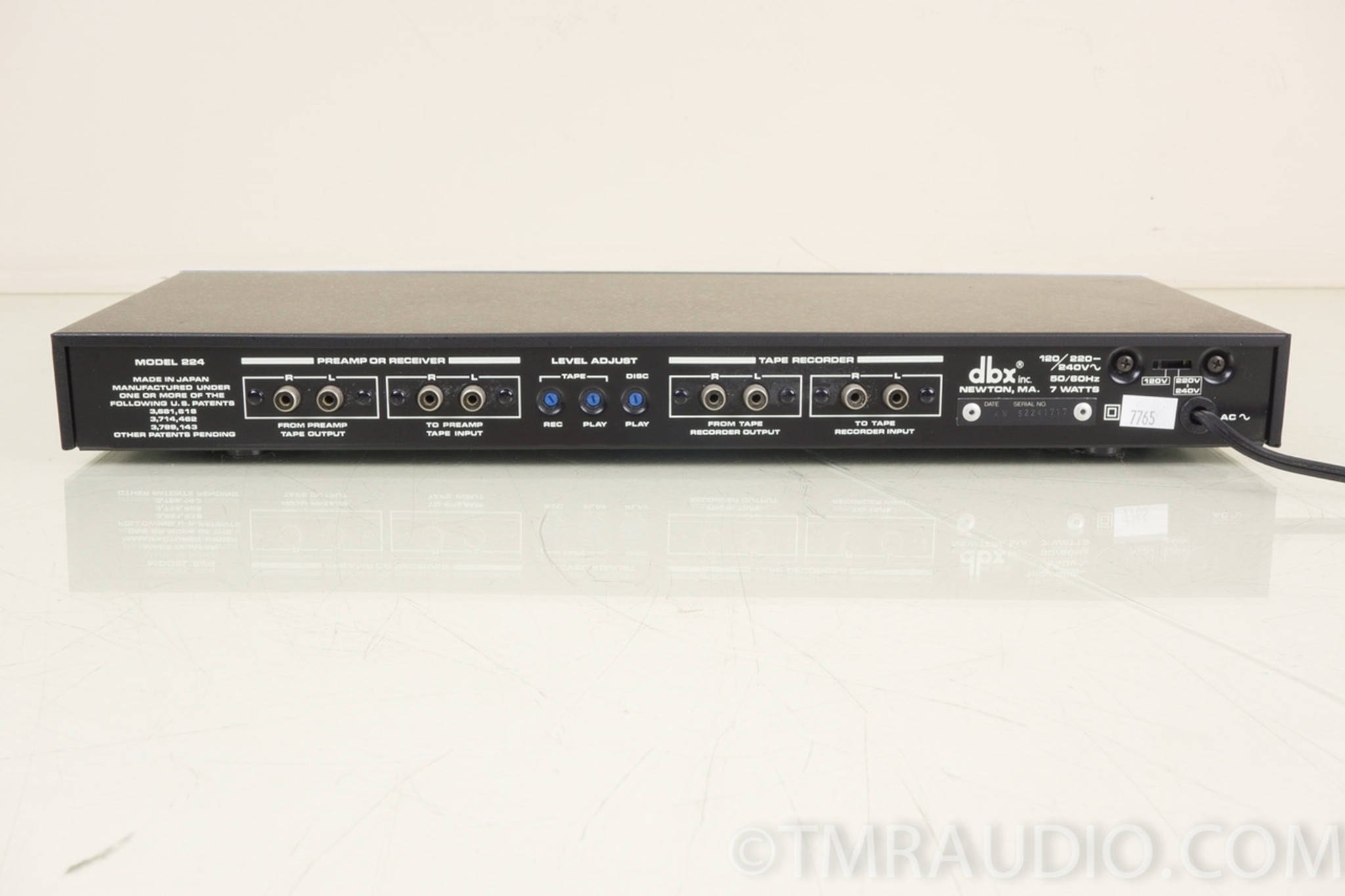 dbx 224 Recording Technology Series; Type II Tape Noise Reduction