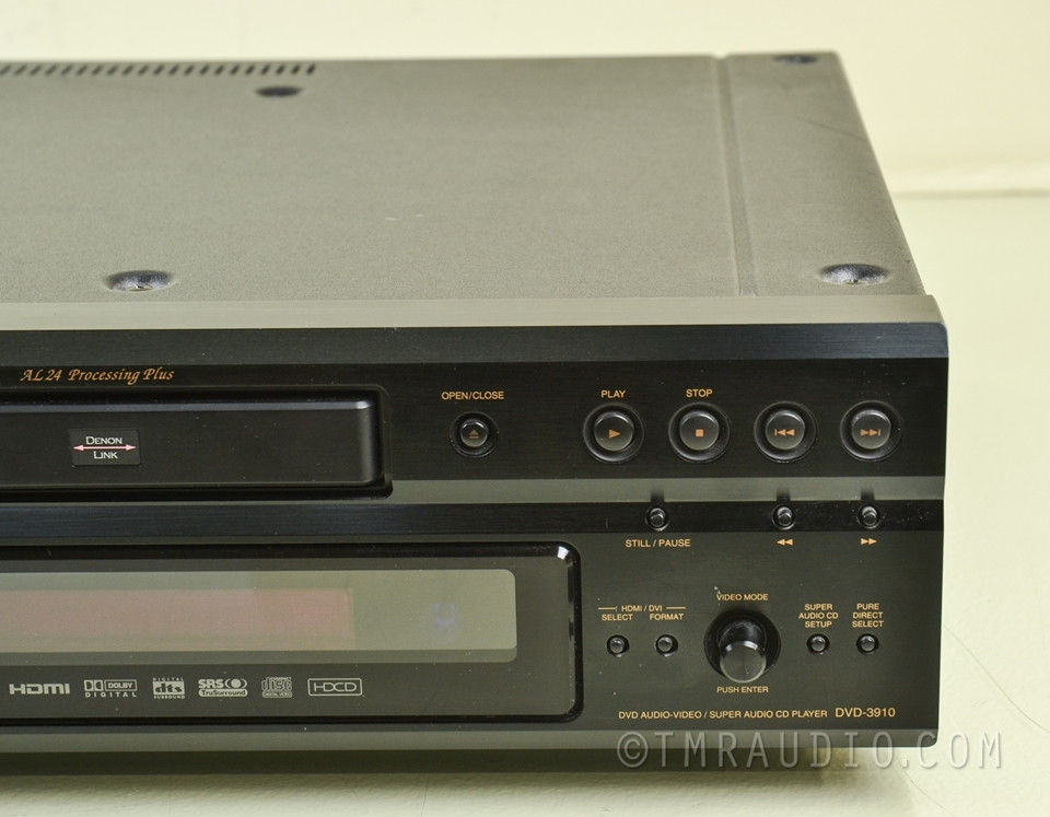 Denon DVD3910 CD / DVD / SACD Player; HDMI ASIS The Music Room