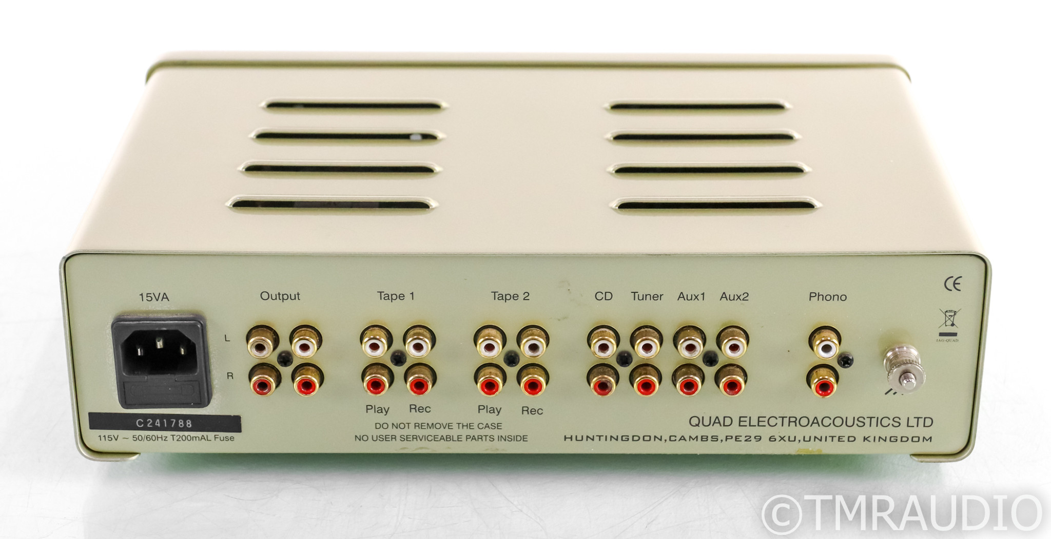 Quad QCtwenty four Stereo Tube Preamplifier; QC24 The Music Room