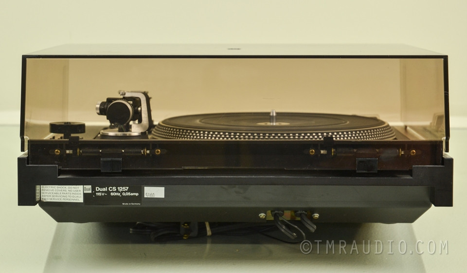 Dual 1257 Automatic Turntable; Excellent Working Condition; Acutek 312