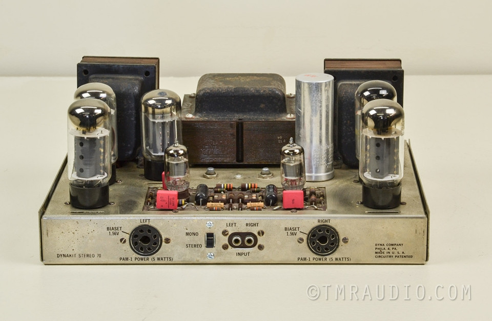 Dynaco Dynakit Stereo 70 Tube Amplifier The Music Room