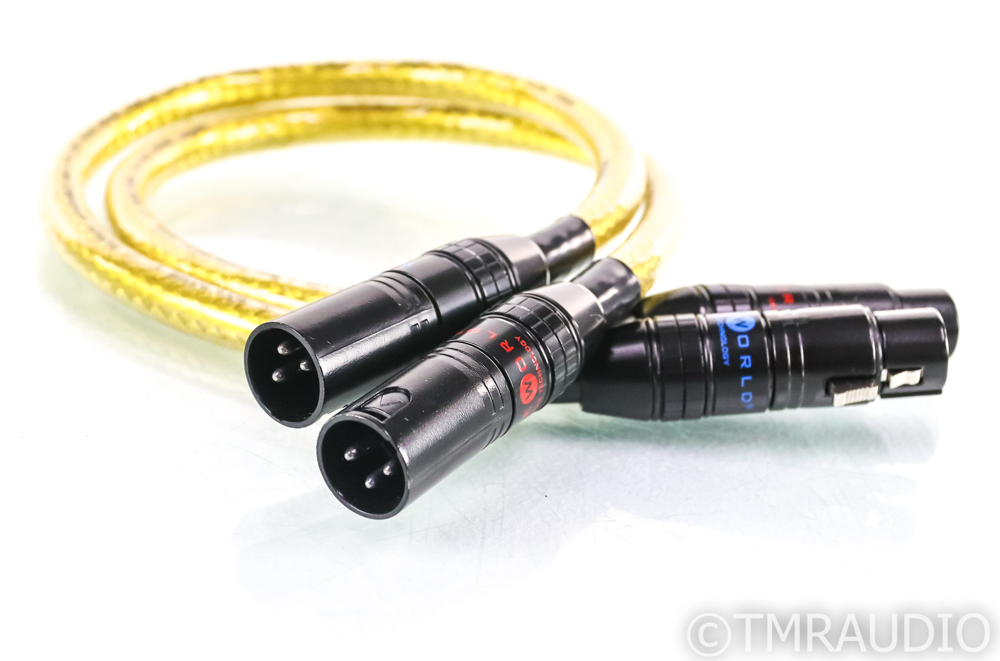 Wireworld Gold Eclipse 5 XLR Cables; 0.5m Pair Balanced  