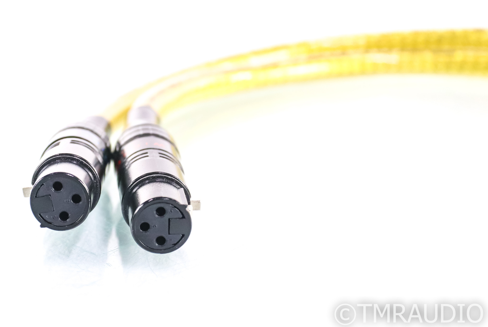 Wireworld Gold Eclipse 5 XLR Cables; 0.5m Pair Balanced Interconnects