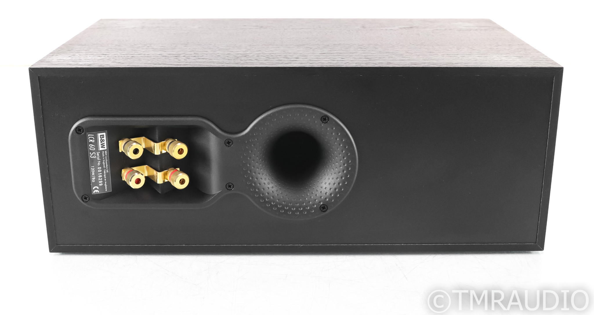 B&W LCR60 S3 Center Channel Speaker; Black Ash; LCR-60 - The