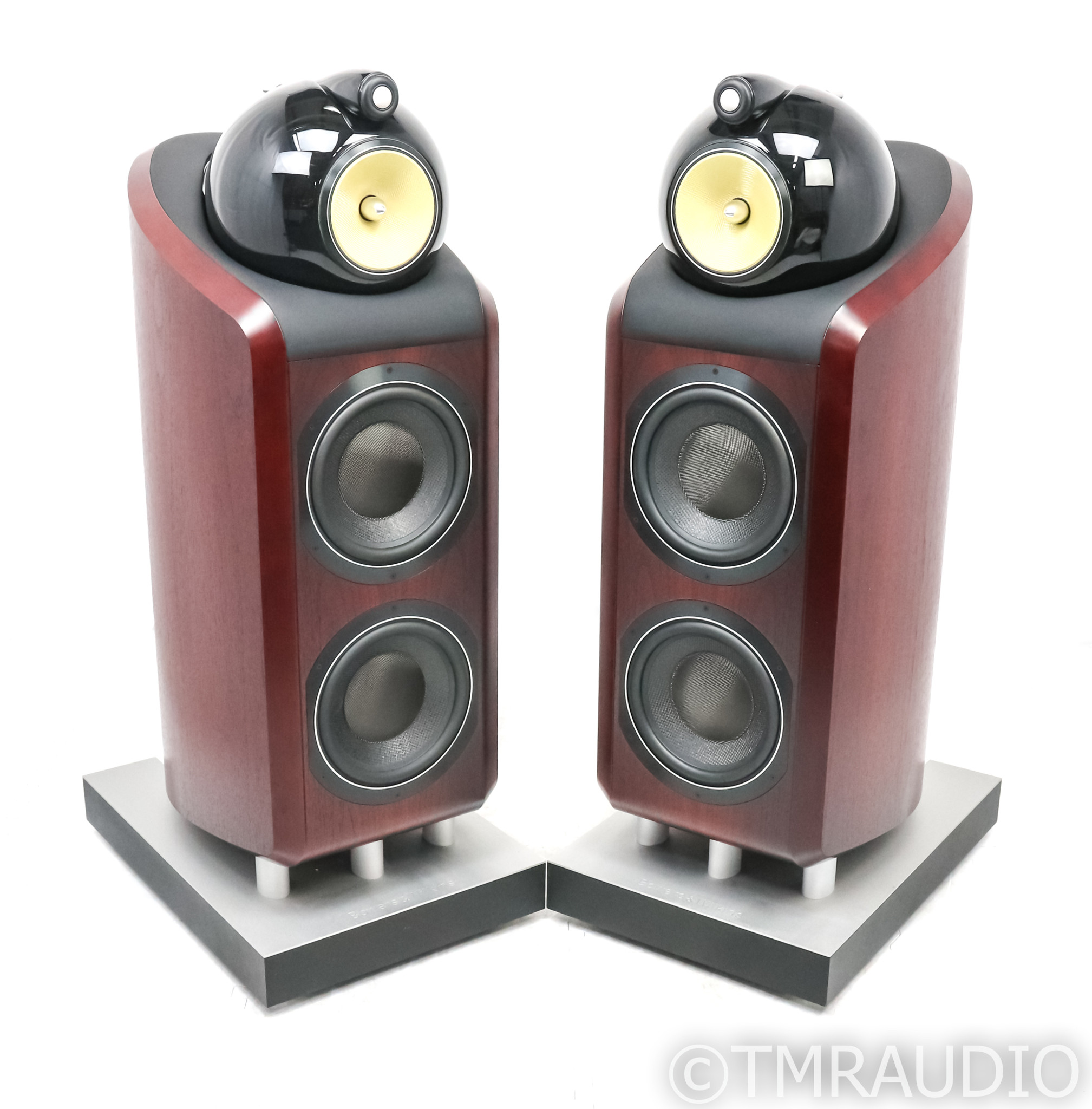 B&W Diamond 800D2 Floorstanding Speakers; 800 D2; Rosenut Pair - The Music  Room
