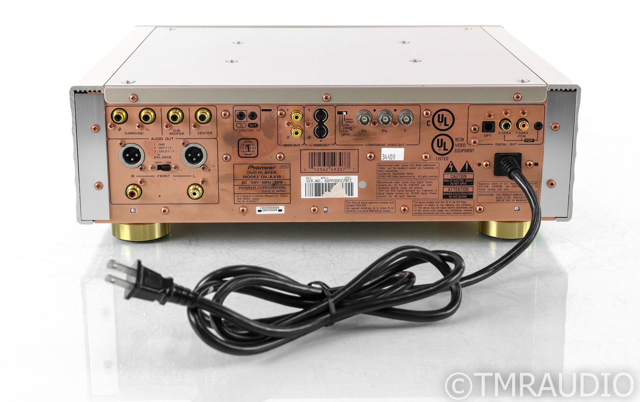 Pioneer DV-AX10 SACD / CD Player; DVAX10; DVD - The Music Room