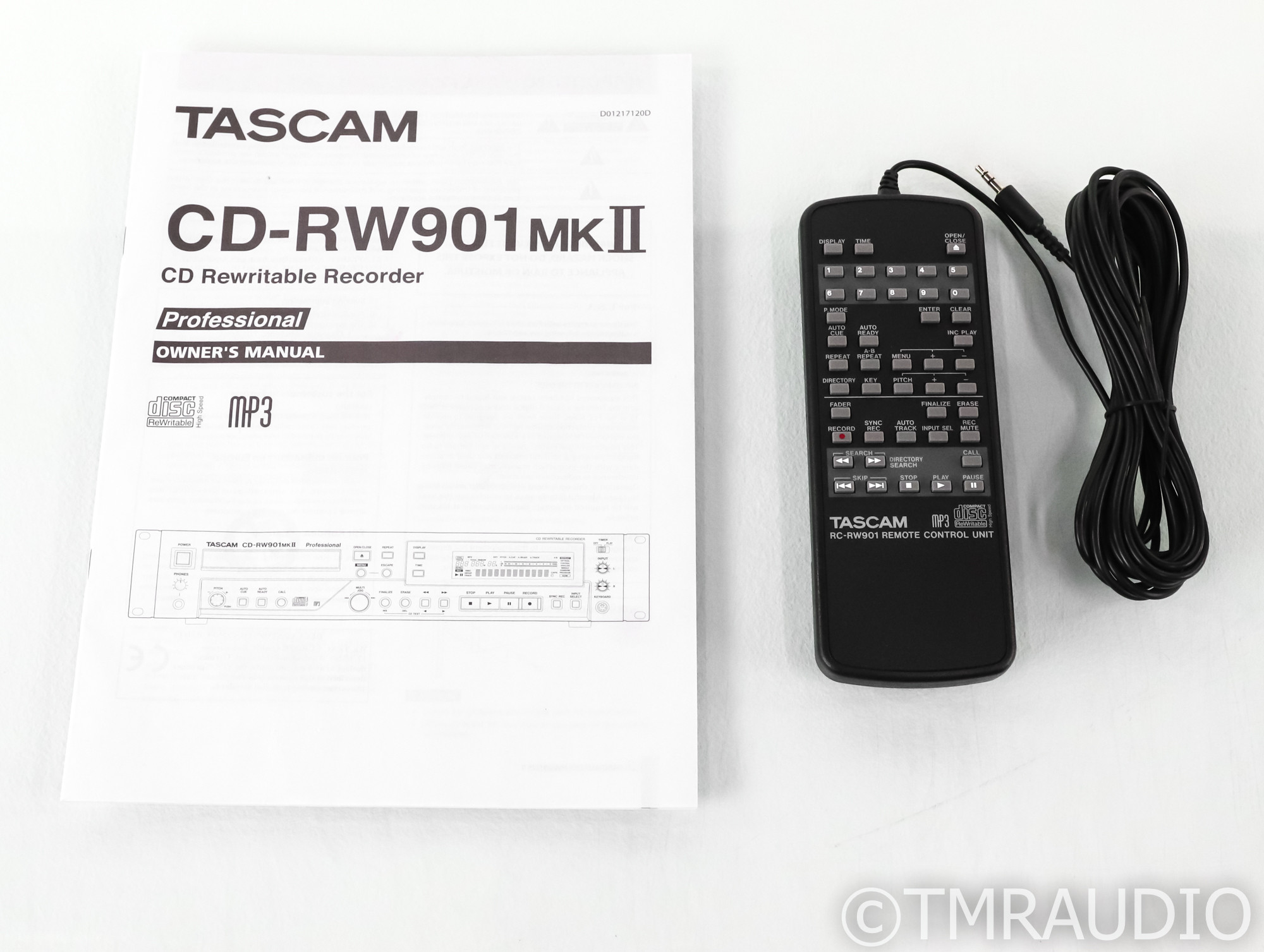 Tascam CD-RW901 MKII Professional CD Recorder / Player