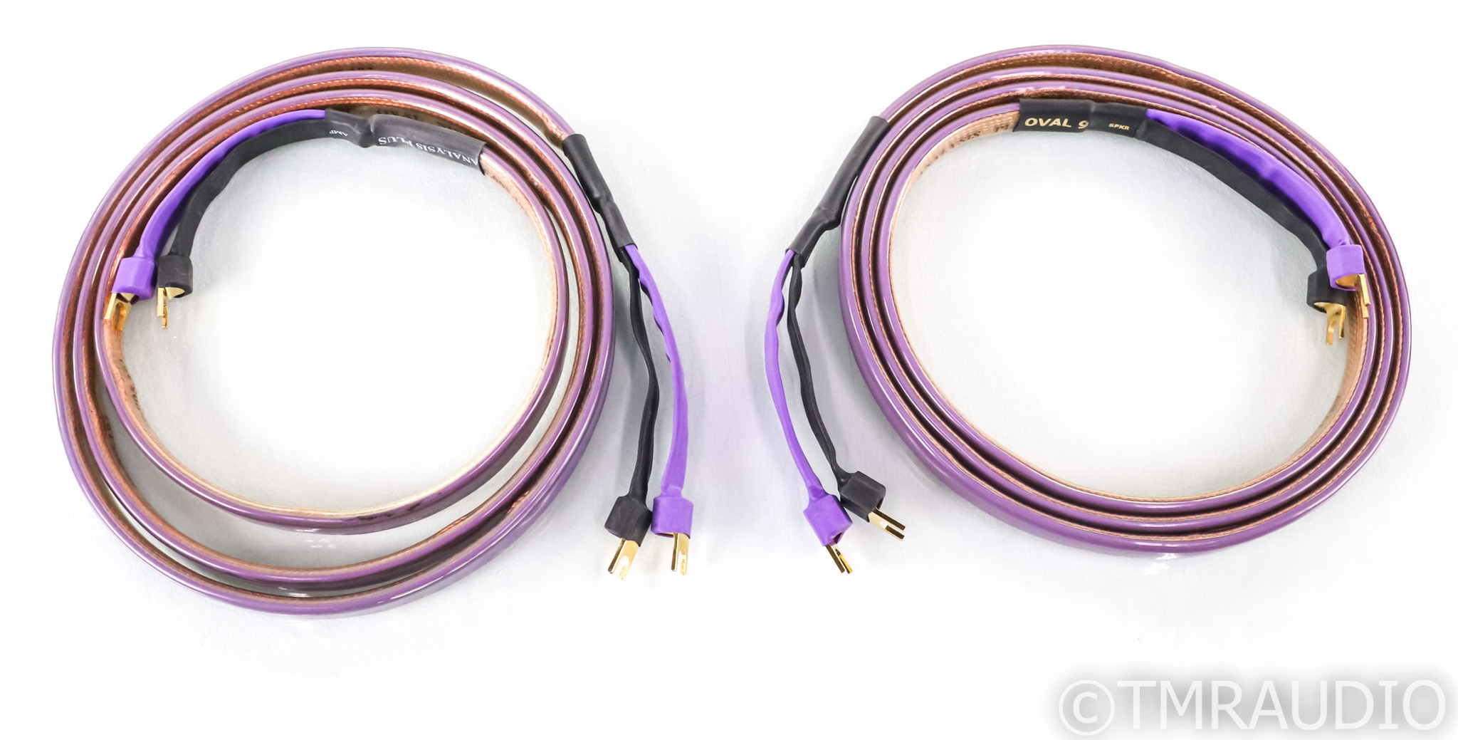Analysis Plus Oval Nine Speaker Cables; 8ft Pair; 9 - The