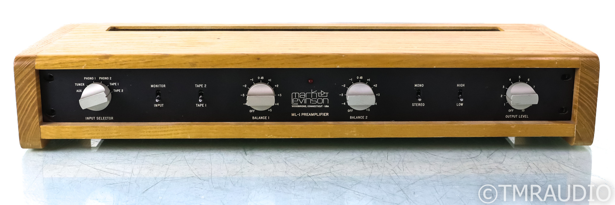 Mark Levinson ML-1 Vintage Stereo Preamplifier; ML1; MM Phono; PLS-151 PSU