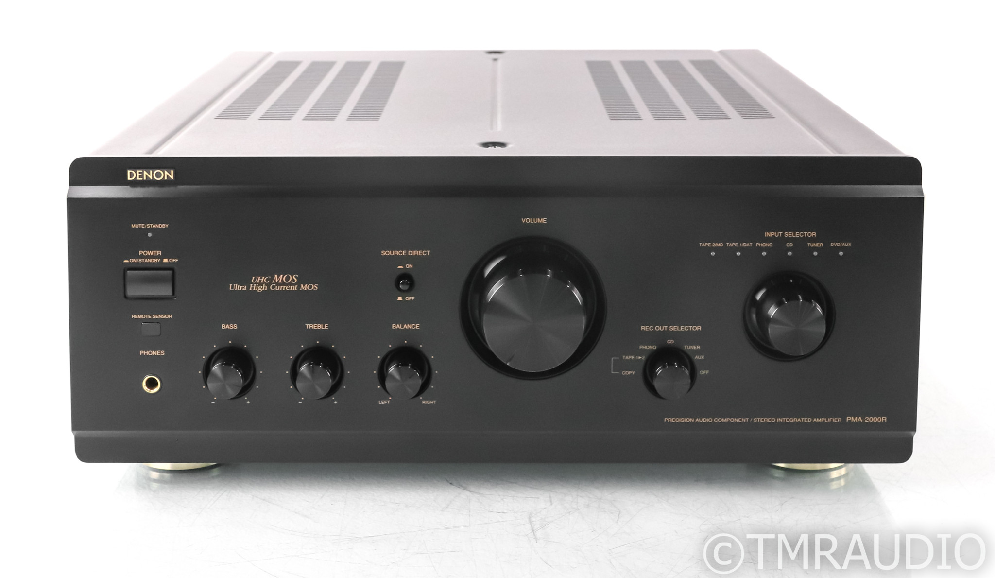 Denon PMA-2000R Stereo Integrated Amplifier; PMA200R; Black (No Remote)