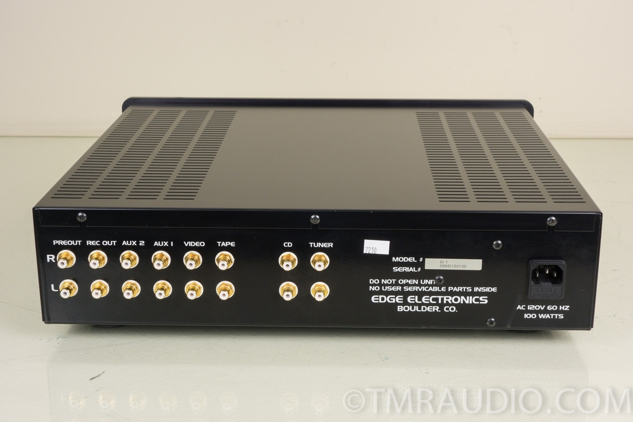 Edge Electronics Si1 Stereo Line Level Preamplifier / Preamp The Music Room