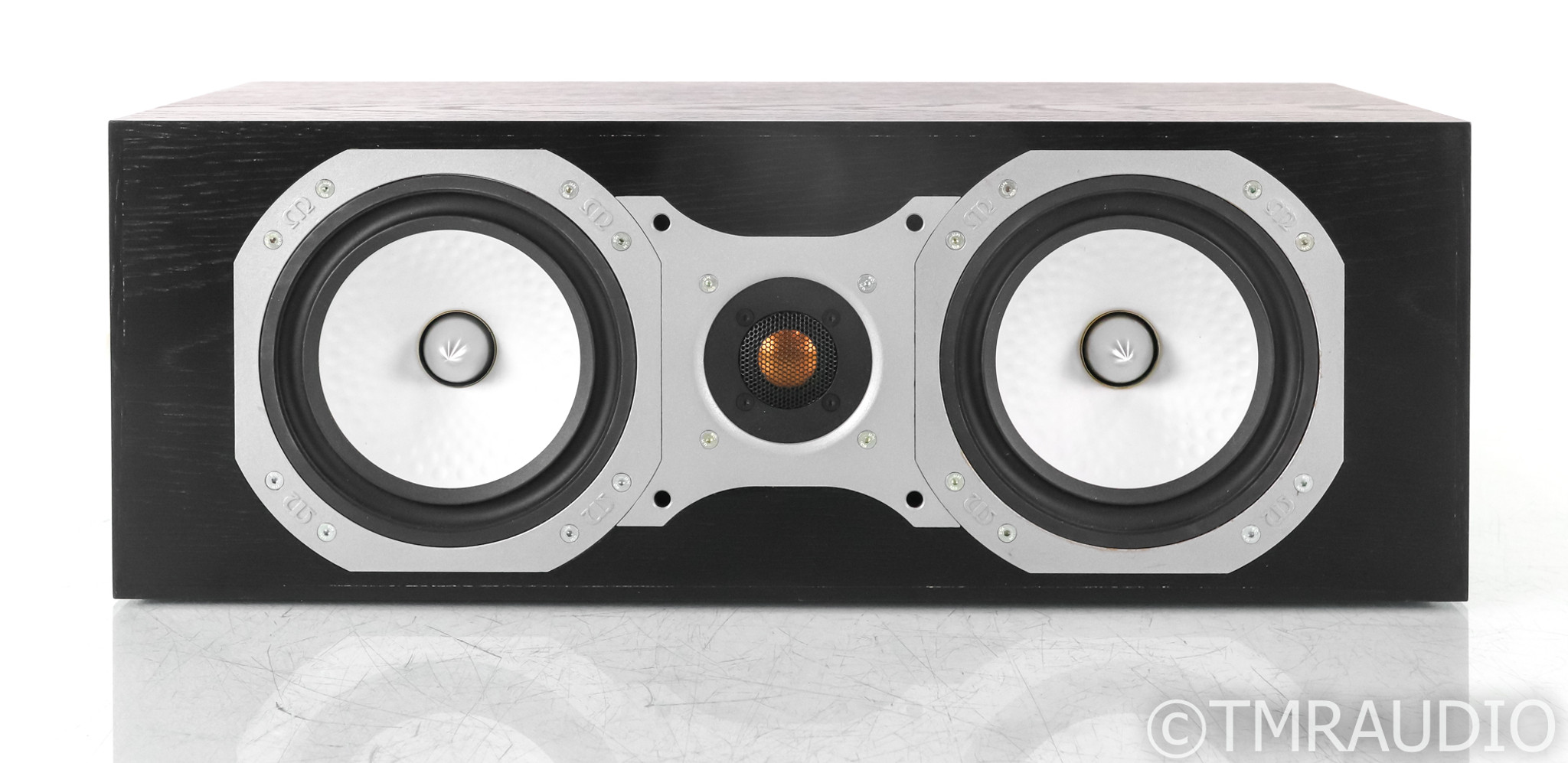 Monitor Audio Gold LCR Center Channel Speaker; GRLCR; Black Ash