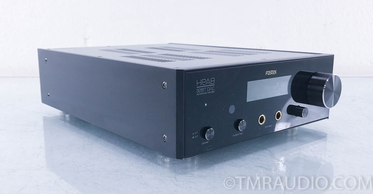Fostex HPA8C 32 bit DAC; D/A Converter; Headphone Amplifier The