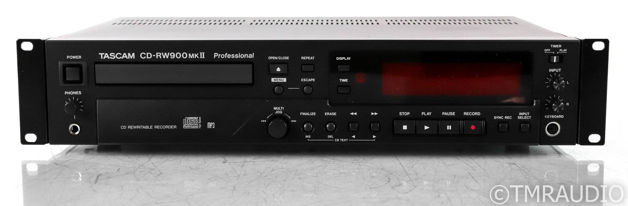 Tascam CD-RW900mkII CD Player / Recorder; CDRW900 MK2; Professional (New)