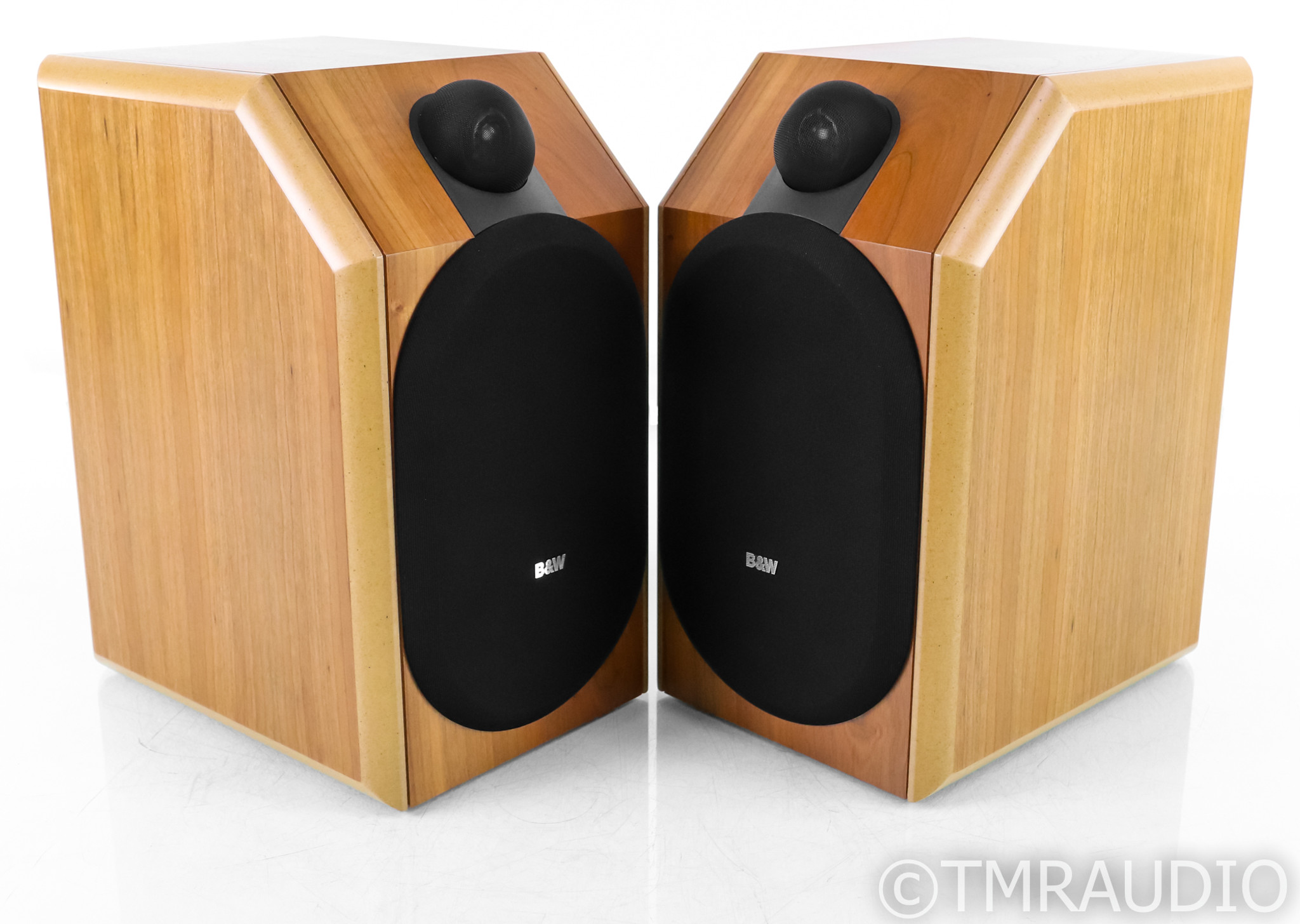 B&W CDM1SE Bookshelf Speakers; Oak Pair; CDM-1 SE - The Music Room