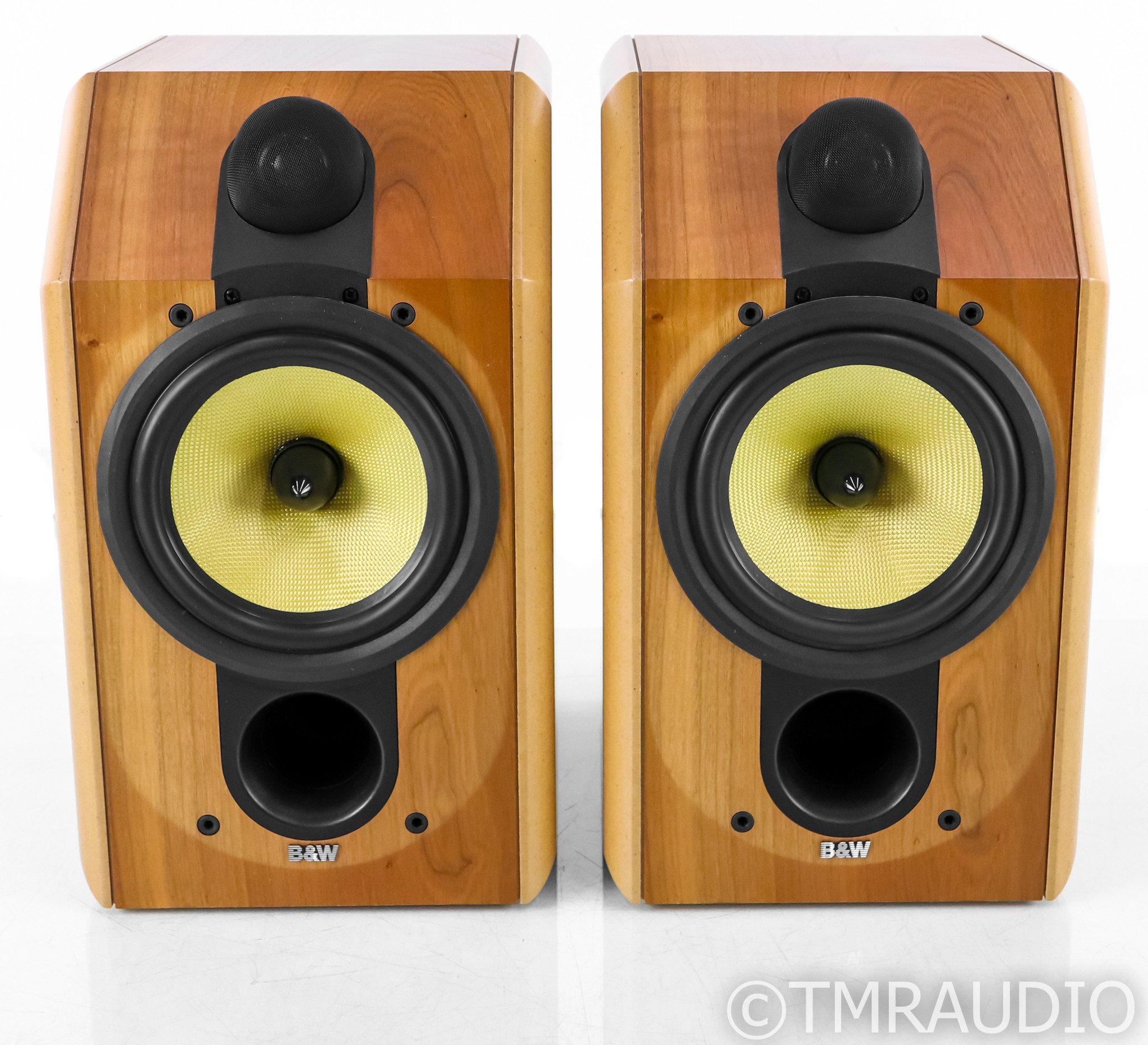 B&W CDM1SE Bookshelf Speakers; Oak Pair; CDM-1 SE - The Music Room